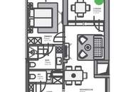 1070 WIEN | 2 ZIMMER | MIT HERRLICHER FREIFLÄCHE UND WEITBLICK | ERSTBEZUG IM DACHGESCHOSS | AB 01.01.2027