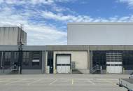 Gewerbepark Traiskirchen! 900 m² Halle mit Rampe und ebenerdiger Einfahrt für Gabelstapler! € 6,90 inkl allg. BK/m² netto!