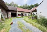Sanierungsbedürftiger Vierkanthof in ruhiger Ortsrandlage! 6.100 m² Grundstück mit 4.100 m² Bauland & Platz für Tierhaltung