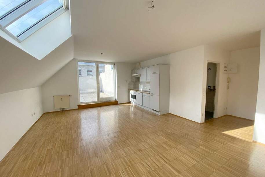 Lage u. Lifestyle: offener Grundriss mit großzügiger Terrasse, Wohnung-kauf, 320.000,€, 1050 Wien 5., Margareten