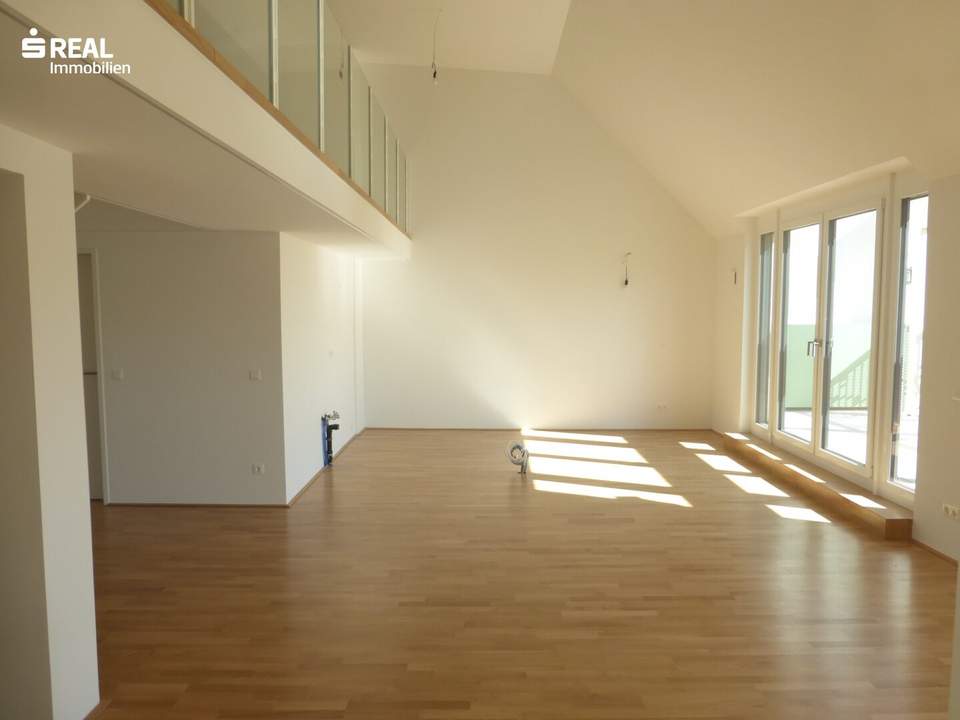 UNBEFRISTET! Erstklassiges Penthouse mit Palais-Blick und 50 m² Terrasse beim Liechtensteinpark - MIETZINSVORAUSZAHLUNG!