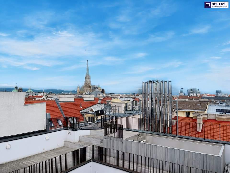 Die majestätischste Adresse Wiens – Eine Residenz der Superlative mit 14 Zimmern, 9 Luxusbädern &amp; 360° Blick über die Stadt