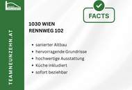 Exklusive, große Stadtwohnung in Top-Lage - Nobles Wohnen auf 126m² + Loggia und hochwertiger Ausstattung. - WOHNTRAUM
