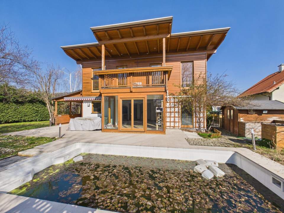Idyllisches Einfamilienhaus in Gänserndorf: 5 Zimmer, Pool, Balkon &amp; mehr!