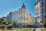 Schwedenplatz! Dachgeschoß-Maisonette mit Terrasse in wunderschönem Bürogebäude!