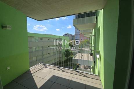 Zentrale, geförderte 3 Zimmer Wohnung mit Balkon - Lazarettgürtel 100a - Top 51, Wohnung-miete, 935,35,€, 8020 Graz(Stadt)