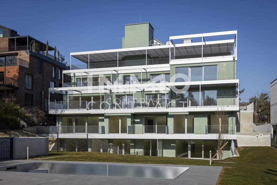 Hochwertig ausgestattete 2 Zimmer Wohnung mit Eigengarten und großzügiger Terrasse! ERSTBEZUG!, Wohnung-kauf, 939.000,€, 1190 Wien 19., Döbling