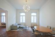 Repräsentatives Wohnen im Stilaltbau mit Balkon