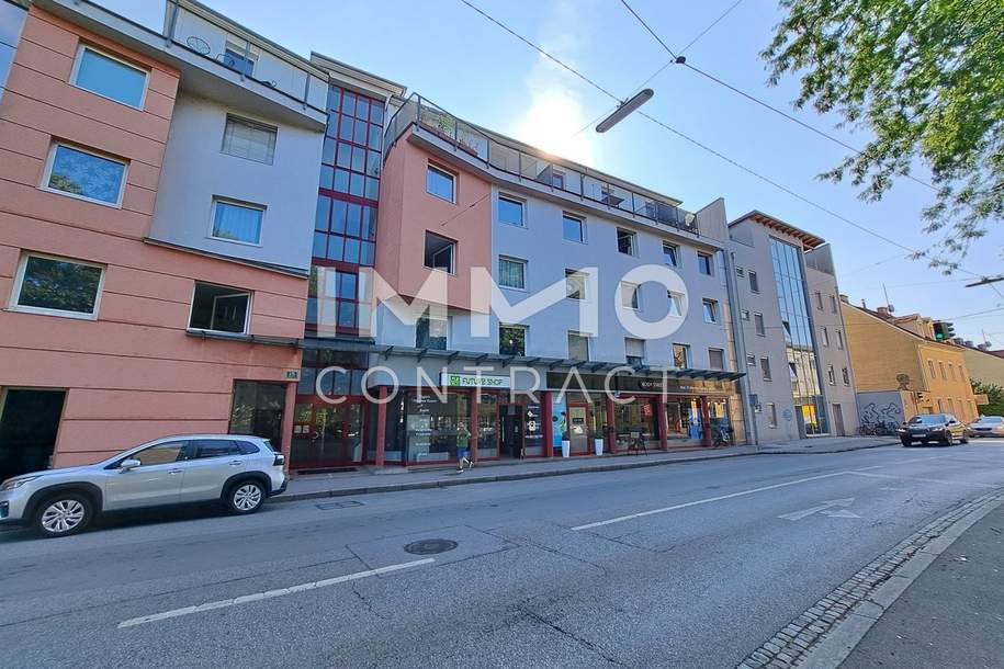Dachterrassen- Kleinwohnung bei der Neuen Technik- Petersgasse 15-17, Top 28, Wohnung-miete, 457,38,€, 8010 Graz(Stadt)
