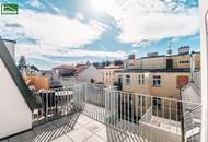 Lichtdurchflutete Erstbezugs-Wohnung mit großer Hof-Terrasse nahe Schönbrunn! Nahe Schönbrunn und mit inkludierter Küche!
