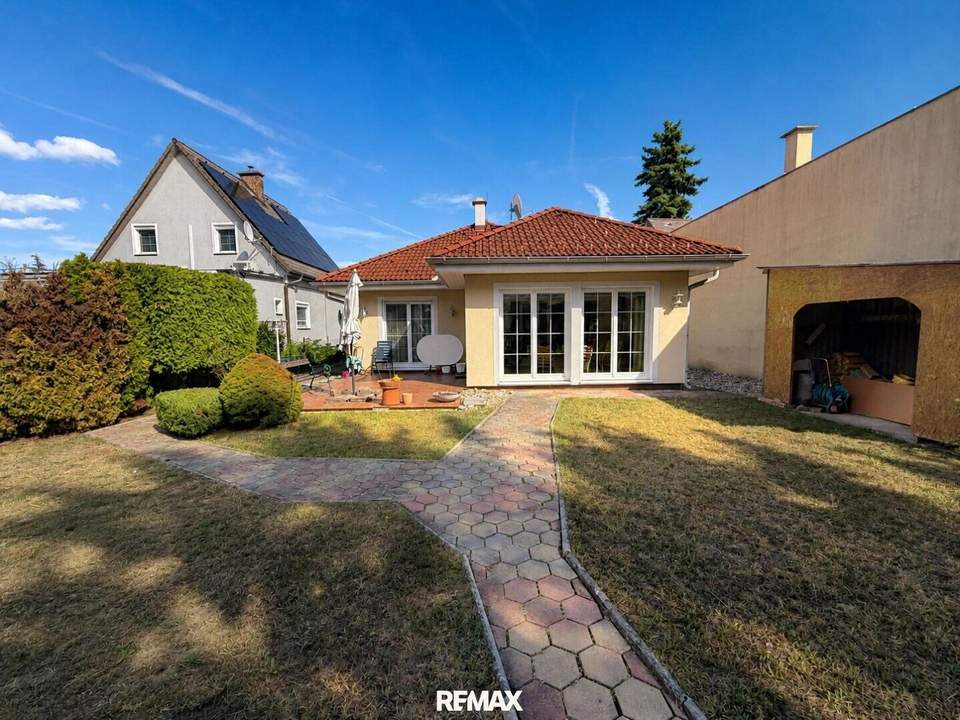 590 m² Grund &amp; Wohnen auf einer Ebene – Ihr Bungalow in 1220 Wien!