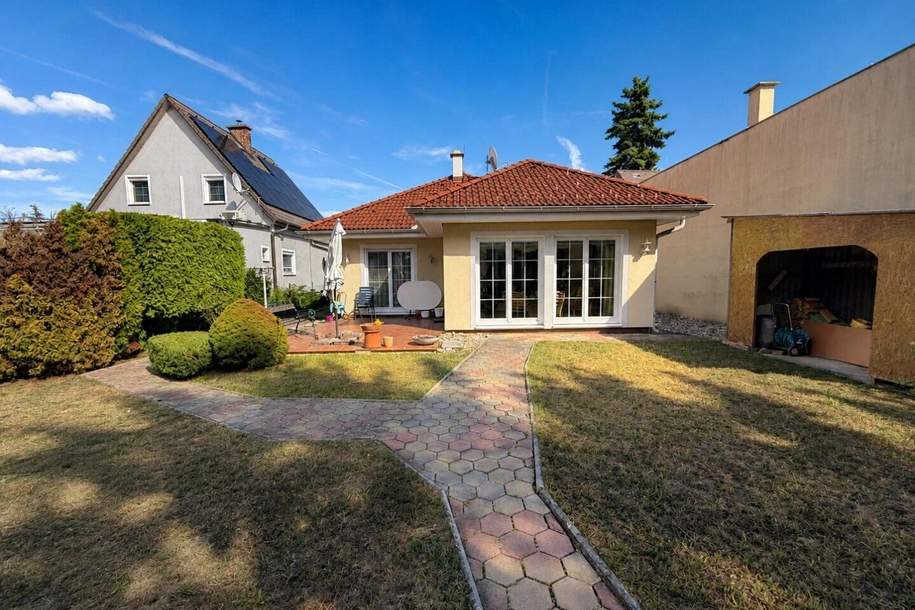 590 m² Grund &amp; Wohnen auf einer Ebene – Ihr Bungalow in 1220 Wien!, Haus-kauf, 749.000,€, 1220 Wien 22., Donaustadt