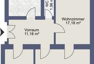 3-Zimmer-Wohnung in toller Lage zu verkaufen! Generalsanierung notwendig! Verkauft wird diese Wohnung im Bieterverfahren!