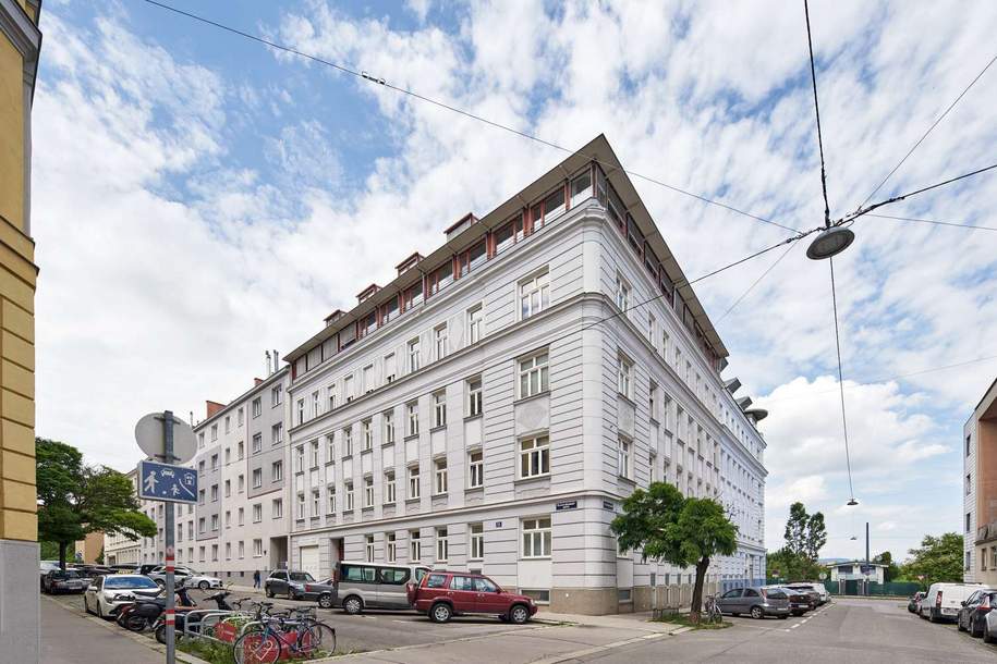 Investment in den Wiener Altbau I unbefristet vermietete Balkonwohnung, Wohnung-kauf, 175.000,€, 1150 Wien 15., Rudolfsheim-Fünfhaus