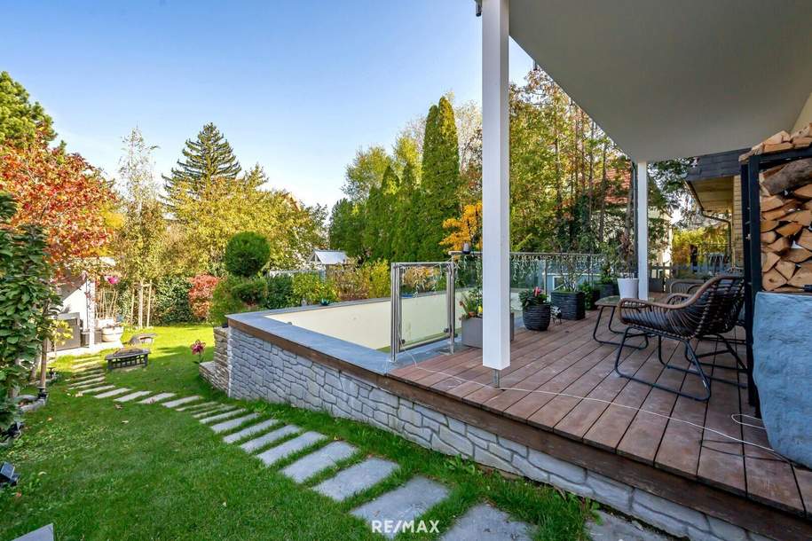 WOHNEN MIT STIL | KOMFORT | LUXUS UND SWIMMINGPOOL in Grünruhelage., Haus-kauf, 5.500.000,€, 1130 Wien 13., Hietzing