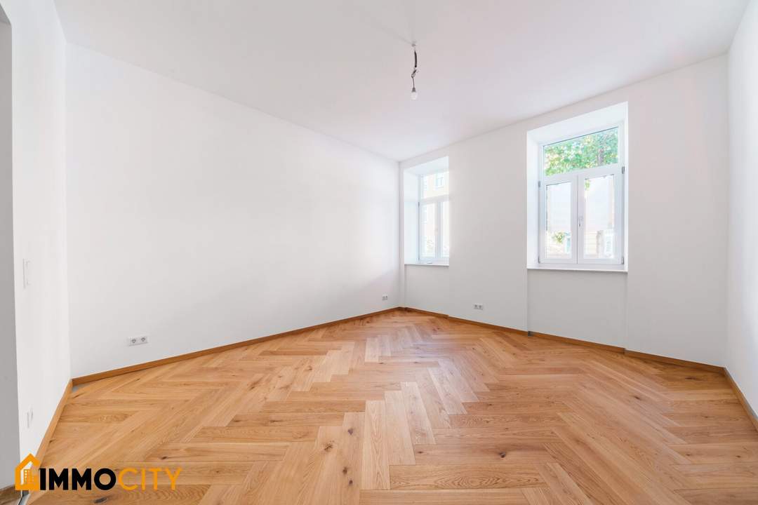 Exklusive 2-Zimmer-Erdgeschosswohnung, Erstbezug, Nähe Thaliastraße & Brunnenmarkt