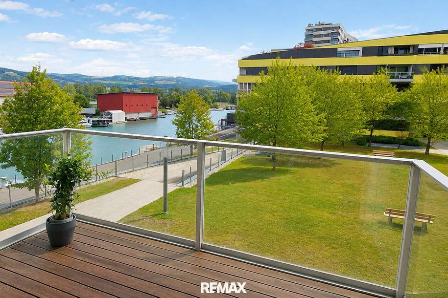 Neuwertige 2.5 Zi Wohnung 71m² mit großer Loggia an der Linzer Donaupromenade, Wohnung-miete, 1.370,01,€, 4020 Linz(Stadt)