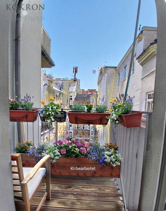 Tolle Altbauwohnung mit super Balkon