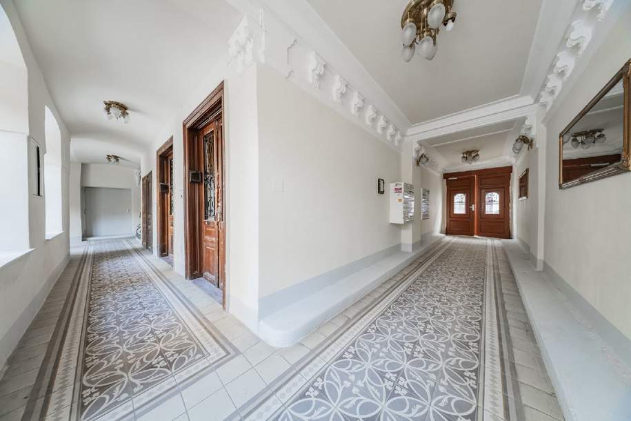 Klassischer Wiener Stilaltbau mit vielfältigen Nutzungsmöglichkeiten, Wohnung-kauf, 60.000,€, 1150 Wien 15., Rudolfsheim-Fünfhaus