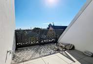 Herbstaktion! Einfach genial! Penthouse auf einer Ebene mit 2 Terrassen + Dachterrasse + 5 Zimmer + Garage + Erdwärme + Ruhelage! Nachhaltig und zukunftssicher investiert!