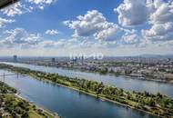 DANUBEFLATS: 41. Etage - Stephansdom, Prater &amp; Donaublick