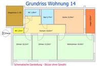 Wohnung mit Sanierungsbedarf – 74 m² Wohnfläche + Loggia und Kellerabteil