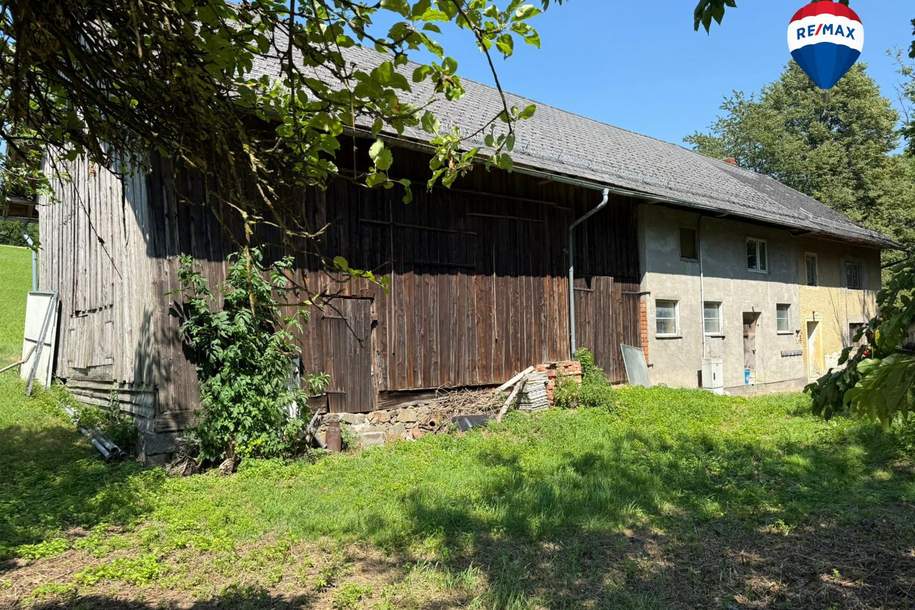Sacherl in Alleinlage - mit 5000 m² Obstbaumwiese und Wald, Haus-kauf, 135.000,€, 4730 Grieskirchen
