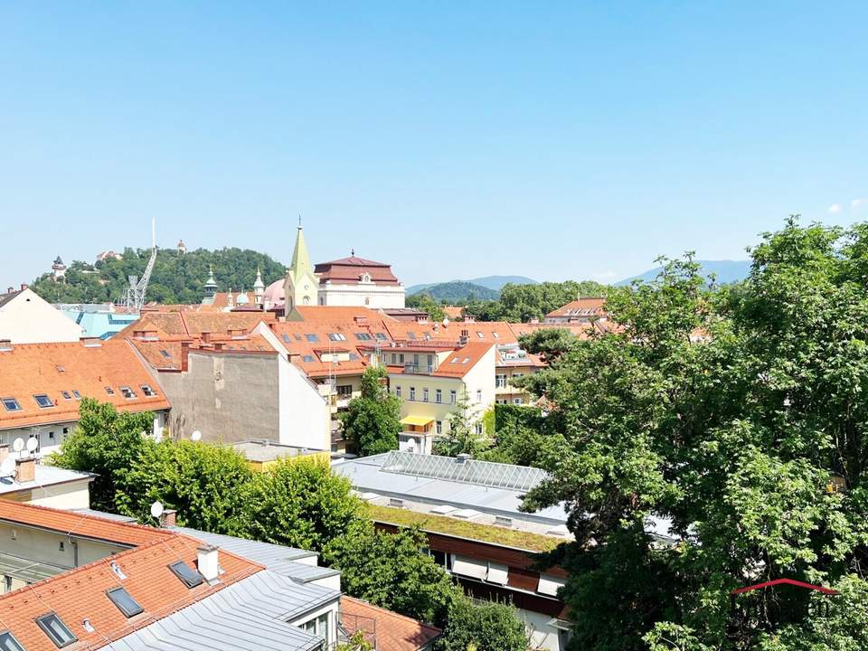 TOPLAGE - Helle 2-Zimmerwohnung mit Balkon mit tollem Ausblick