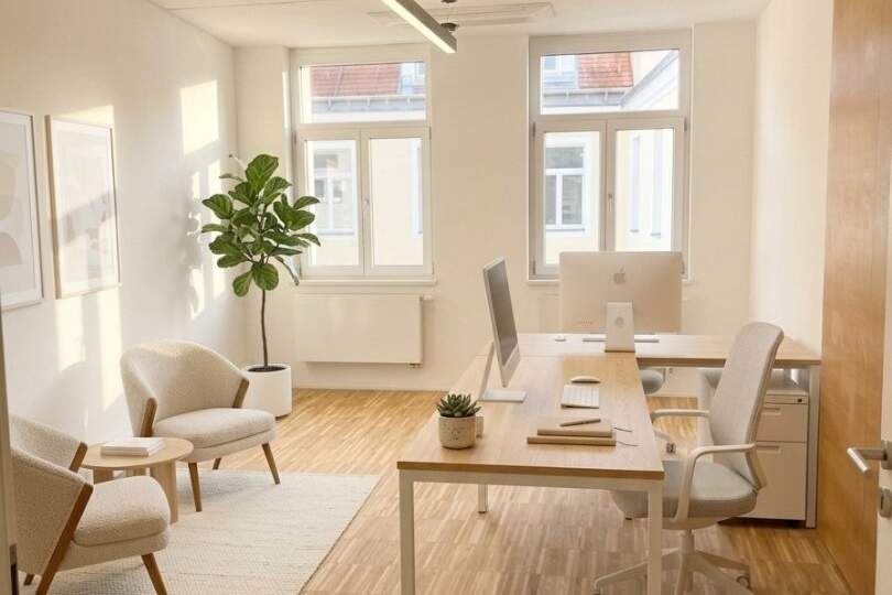 NEU | ERSTBEZUG | MODERNE BÜROFLÄCHE "LILIE" IN BADEN, Gewerbeobjekt-miete, 2.755,74,€, 2500 Baden