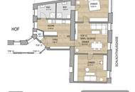 Sanierte 3-Zimmer-Wohnung mit ca. 101 m² | U3 Schlachthausgasse