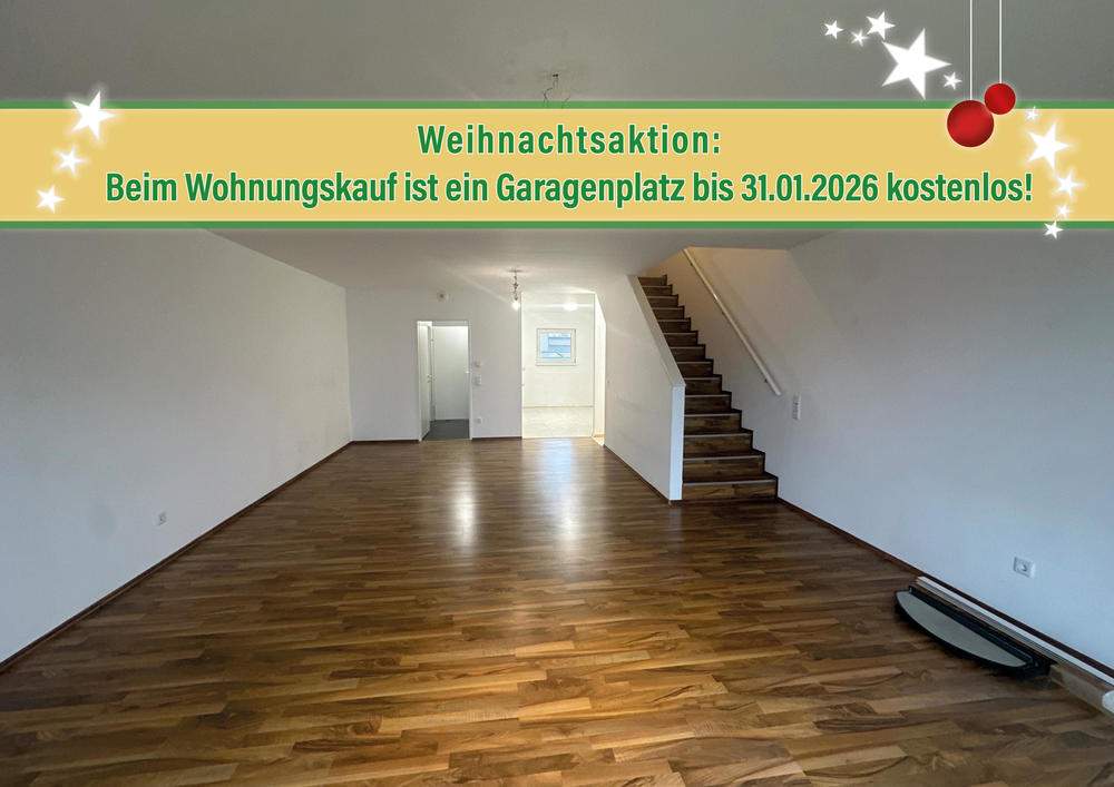 4-Zimmer-Maisonette mit Dachgarten