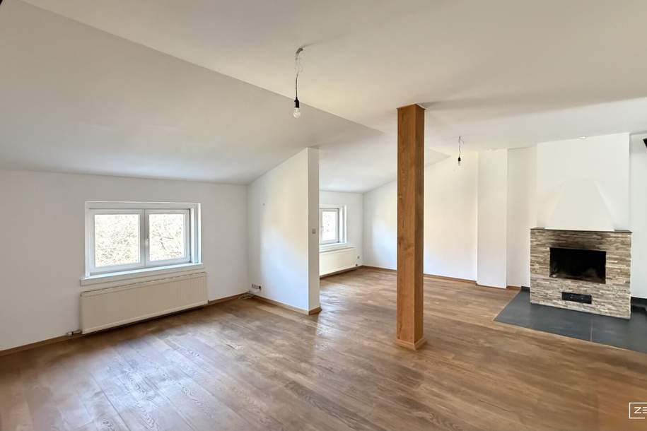 Cottage-Refugium mit Loftcharakter und freiem Blick ins Grüne | ZELLMANN IMMOBILIEN, Wohnung-miete, 1.998,70,€, 1180 Wien 18., Währing