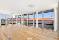 Ein Penthouse der Extraklasse – urbaner Luxus, voll klimatisiert, private Dachterrasse und ein unvergleichlicher Blick über Klagenfurt