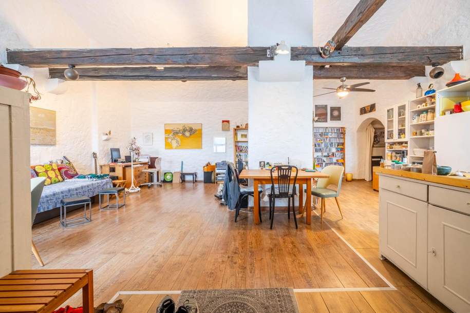 Historischer Charme trifft Investmentchance – 2,5-Zimmer-Wohnung mit Gewölbedecken in Hallein, Wohnung-kauf, 221.400,€, 5400 Hallein