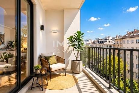 Neubau Erstbezug nahe Schönbrunn – Exklusive Wohnung für Anleger &amp; Eigennutzer mit Balkon &amp; Loggia, Wohnung-kauf, 309.000,€, 1120 Wien 12., Meidling