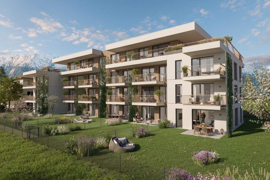 2-Zimmer-Neubauwohnung im grünen Amras – PROVISIONSFREI für den Käufer, Wohnung-kauf, 524.200,€, 6020 Innsbruck-Stadt