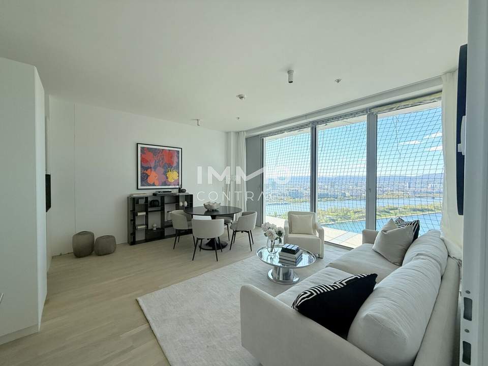 40. Etage - Westseitiges 2-Zimmer-Apartment mit Weitblick und Abendsonne