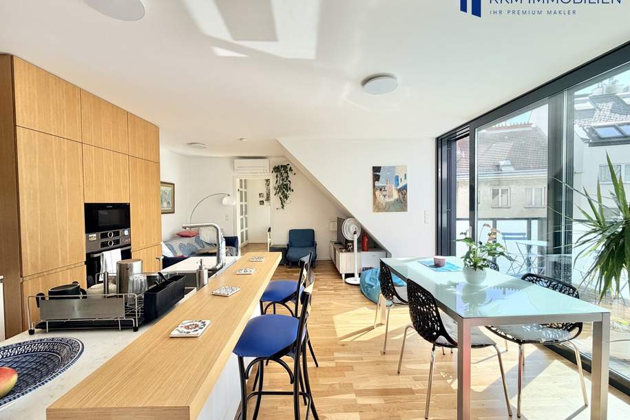 Helle 3-Zi DG-Wohnung mit 2 Terrassen im Herzen von 1020 Wien (nähe Augarten), Wohnung-kauf, 899.000,€, 1020 Wien 2., Leopoldstadt