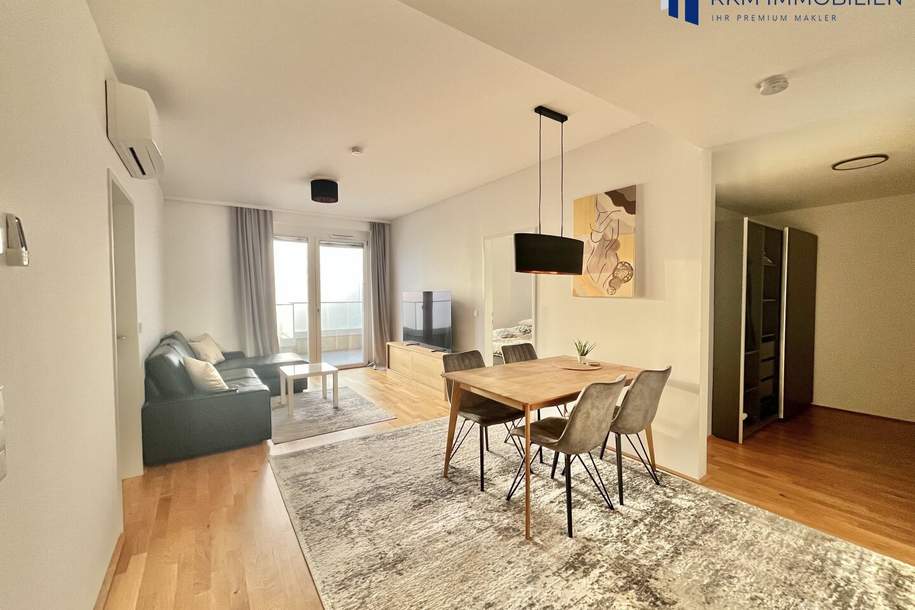 Traumwohnung in 36. Etage: Modern, neuwertig, Balkon & Sauna in THE ONE TOWER, Wohnung-kauf, 639.000,€, 1030 Wien 3., Landstraße