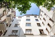 MITTEN IM SIEBTEN | Südseitige Stil-Altbauwohnung mit Grünblick | Hofruhelage | Prachtvolles Jahrhundertwendehaus