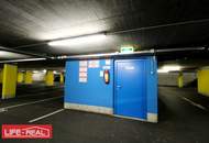 Parkplatz in moderner Tiefgarage