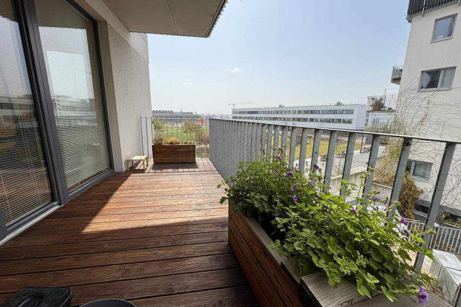 Frisch renoviert! Exklusive 3-Zimmer Wohnung mit 2 Balkonen in der Seestadt, Wohnung-miete, 1.528,42,€, 1220 Wien 22., Donaustadt