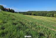 Baugrundstück mit viel Sonne im oststeirischen Hügelland 15 km von Graz!