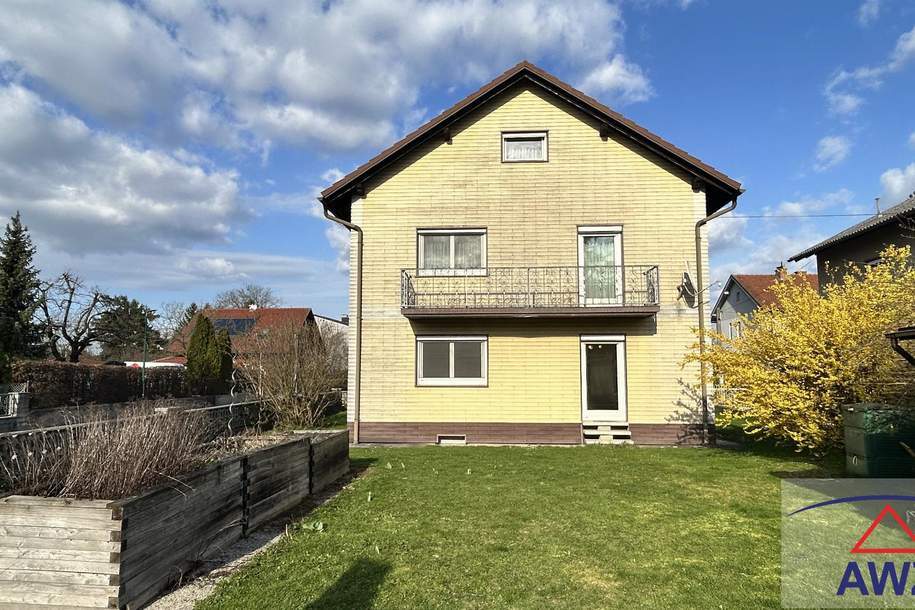 Wels / Neustadt: Älteres Ein-/Zweifamilienhaus zum fairen Preis!, Haus-kauf, 4600 Wels(Stadt)
