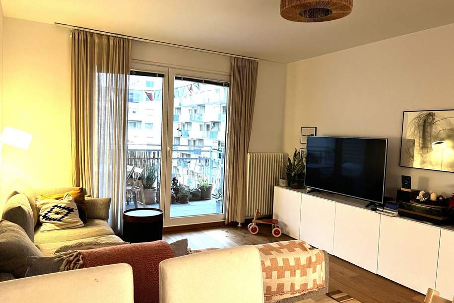 EXKLUSIVE 4-ZIMMER-WOHNUNG MIT LOGGIA UND DOPPELGARAGE - ZWISCHEN DONAUINSEL, PRATER HAUPTALLEE UND U2-STATION STADION, Wohnung-kauf, 445.000,€, 1020 Wien 2., Leopoldstadt