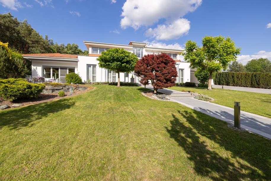 Villa voll unterkellert mit Poolhaus in absoluter Ruhelage, Haus-kauf, 1.290.000,€, 7344 Oberpullendorf