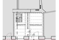 1130! Kleines Geschäftslokal mit strassenseitigem Schaufenster nahe Altgasse!