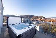 Exklusives Penthouse in Eggenberg mit Panorama-Terrasse und eigenem Jacuzzi – ein Wohnerlebnis der Extraklasse!