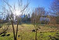 Baugrundstück mit Ausblick in zentraler Ruhelage in Pressbaum