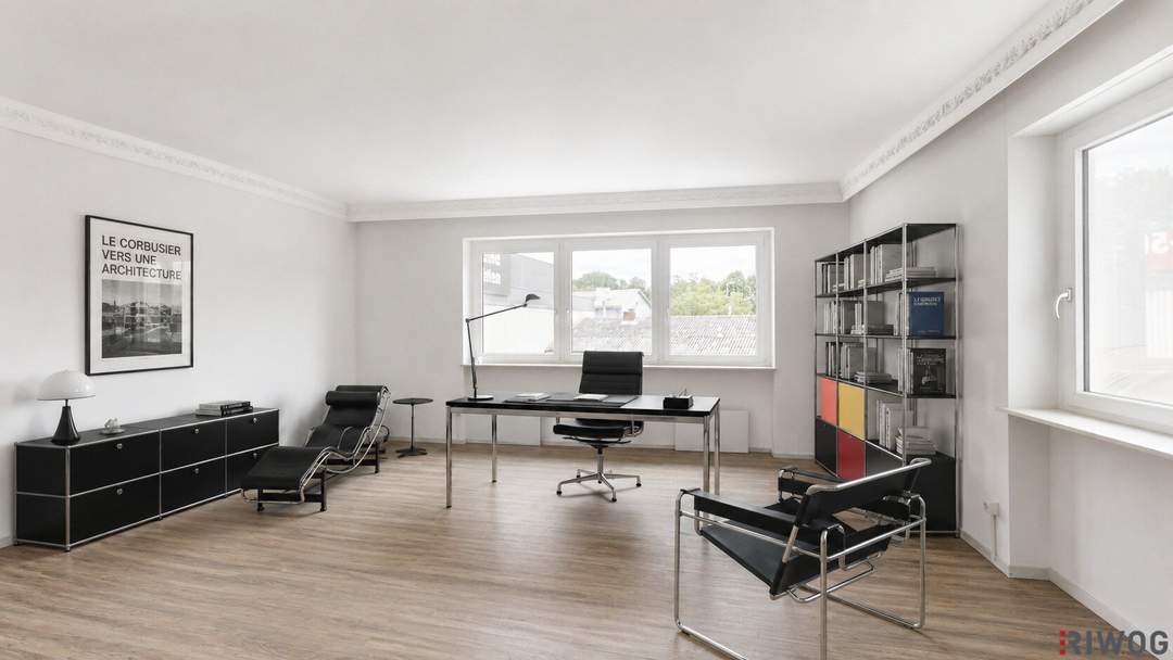 GÜNSTIGES BÜRO IN DER UNIONSTRAßE // 4 Zimmer getrennt begehbar // 360-Rundgang